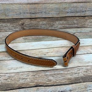 Ranger Belt Company Hand-tooled Belt Size 24 NWOT